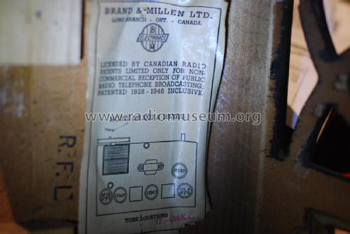 Astra DR-102U ; Brand and Millen (ID = 2468514) Radio