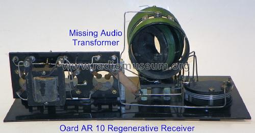 Long-Distance Regenerative Receiver AR10; Atlantic-Pacific A-P (ID = 1587558) Radio