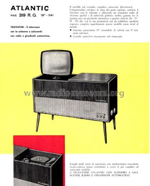 Televator 319RG; Atlantic Radio; (ID = 2185049) Fernseh-R