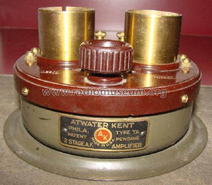3654 TA 2-stage amp.; Atwater Kent Mfg. Co (ID = 1931227) Ampl/Mixer