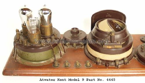 4445 Model 9; Atwater Kent Mfg. Co (ID = 1257845) Radio