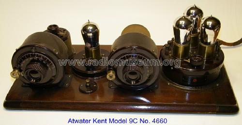 4660 Model 9C Compact; Atwater Kent Mfg. Co (ID = 1447680) Radio