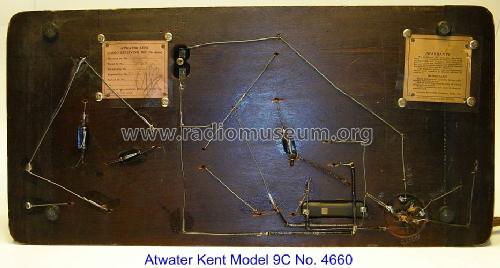 4660 Model 9C Compact; Atwater Kent Mfg. Co (ID = 1447687) Radio