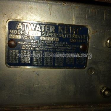 80 ; Atwater Kent Mfg. Co (ID = 1764805) Radio