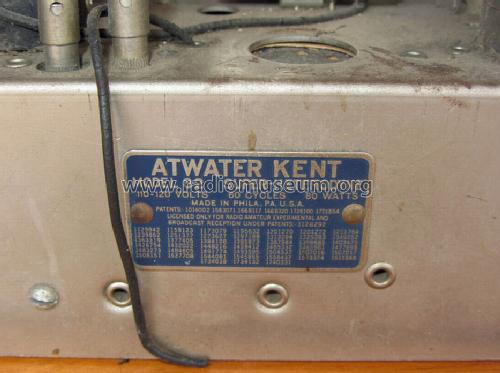 82 ; Atwater Kent Mfg. Co (ID = 1219103) Radio