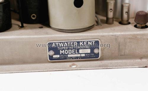 86F ; Atwater Kent Mfg. Co (ID = 1941392) Radio