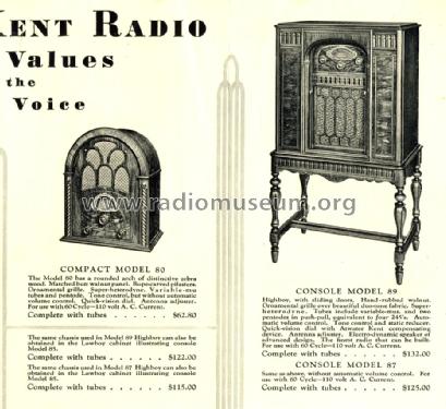 87 1st type; Atwater Kent Mfg. Co (ID = 1381749) Radio