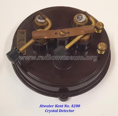 Crystal Detector Type 2A No. 4200; Atwater Kent Mfg. Co (ID = 2387335) Radio part