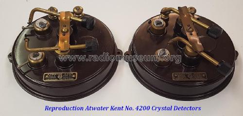 Crystal Detector Type 2A No. 4200; Atwater Kent Mfg. Co (ID = 2387343) Radio part