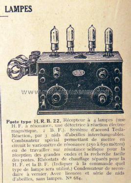 HRB 22 No. 684; Au Pigeon Voyageur, (ID = 2230723) Radio