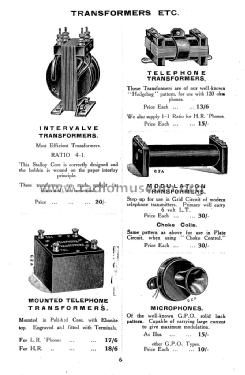 January 1923 G-Z Auckland & Sons Wireless Catalog ; Auckland, G. Z. & (ID = 1536146) Paper