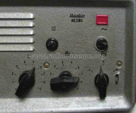 Audio Amplifier AE 280; Audio Kino és (ID = 1473744) Radio