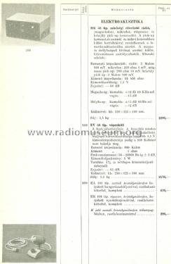 Audio Amplifier EV 56; Audio Kino és (ID = 2217283) Ampl/Mixer