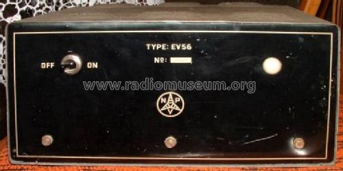 Audio Amplifier EV 56; Audio Kino és (ID = 740645) Ampl/Mixer