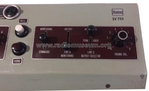 Mixer Amplifier SV750; Audio Kino és (ID = 2246077) Ampl/Mixer