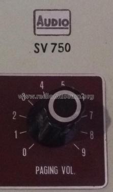 Mixer Amplifier SV750; Audio Kino és (ID = 2246078) Ampl/Mixer