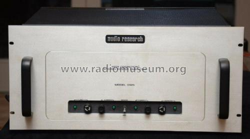 D-125; Audio Research, (ID = 2723900) Ampl/Mixer