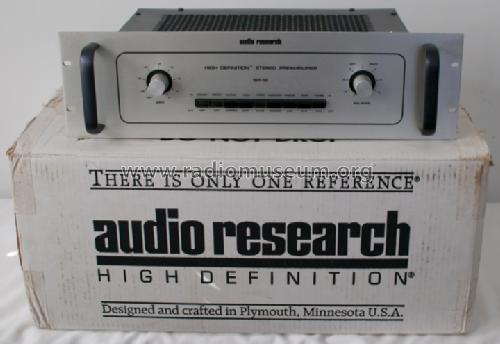 High Definition Stereo Preamplifier SP-12; Audio Research, (ID = 843761) Ampl/Mixer
