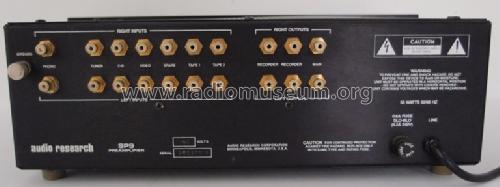 Preamplifier SP9; Audio Research, (ID = 993366) Ampl/Mixer