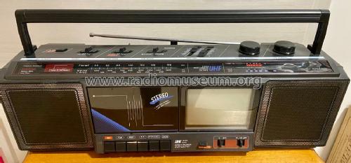 Cassette Recorder, FM/MW/LW Radio, 4.5' Black/White TV TC-956F Art.No. 0370606; Audio Sonic (ID = 2948492) TV Radio