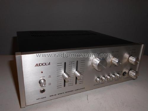 Solid State Stereo Amplifier HF-520; Audiola brand - see (ID = 2327708) Ampl/Mixer