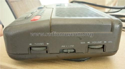 AM/FM Clock Radio Cassette AR-398; AudioSonic, (ID = 1456936) Radio