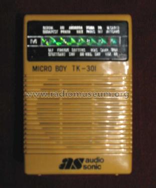 Micro Boy TK-301; AudioSonic, (ID = 1090496) Radio