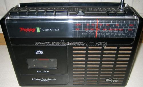Poppy CR-222; Lehnert GmbH, Poppy; (ID = 465812) Radio
