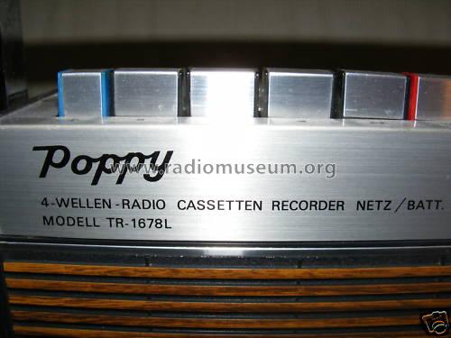 Poppy TR-1678L; Lehnert GmbH, Poppy; (ID = 753029) Radio