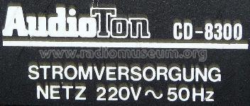 CD-8300; AudioTon Grünwald (ID = 1049786) Sonido-V
