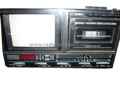 4,5' BW TV with Radio Cassette player TBS 4000; AudioTon Grünwald (ID = 1403521) TV Radio