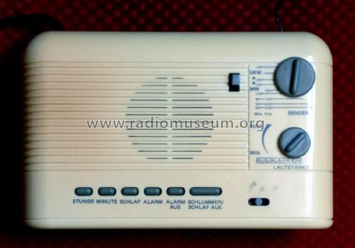 MW/UKW Elektronisches Uhren-Radio ECR-395; AudioTon Grünwald (ID = 2095089) Radio