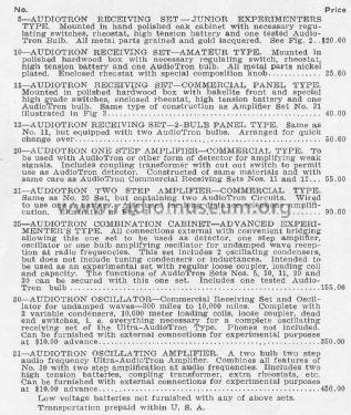 AudioTron Oscillator No. 30; Audiotron Sales (ID = 1981475) Radio