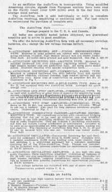 AudioTron Oscillator No. 30; Audiotron Sales (ID = 1981478) Radio