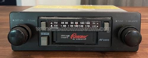 Rampage AV-3000 TP; Audiovox Corporation (ID = 2839385) Radio