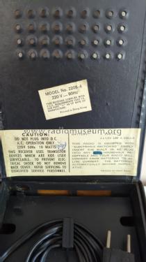 Battery & Electric 2205-4; Audition; label of (ID = 3183379) Radio