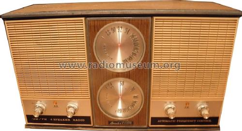AM/FM 4 Speaker Radio 1061/1525; Audition; label of (ID = 1649207) Radio