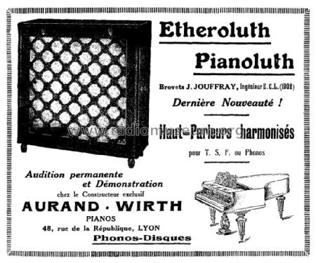 Etheroluth ; Aurand-Wirth et Cie (ID = 2140555) Speaker-P