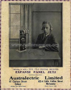 Expanse Type PX-O; Australectric Ltd.; (ID = 2257262) Radio