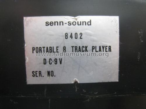 8 Track Player 8402; Auto Senn AG senn- (ID = 1999790) R-Player