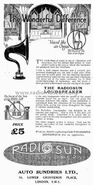 Radiosun Loudspeaker ; Radiosun Brand, Auto (ID = 2896506) Speaker-P