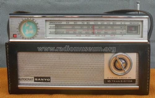 Autocrat Sanyo 10 Transistor 10U-602; Autocrat Radio Ltd.; (ID = 2979337) Radio