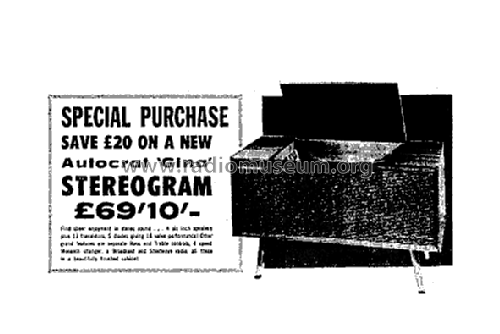 Solid State Stereogram Gina; Autocrat Radio Ltd.; (ID = 2979605) Radio