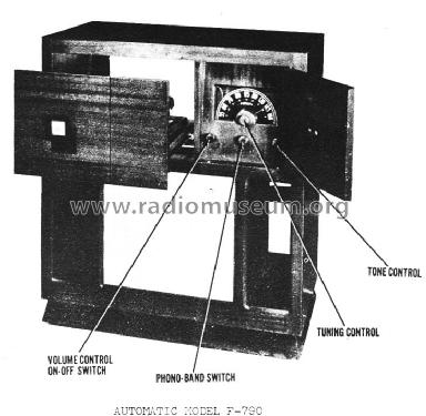 F790 ; Automatic Radio Mfg. (ID = 873473) Radio