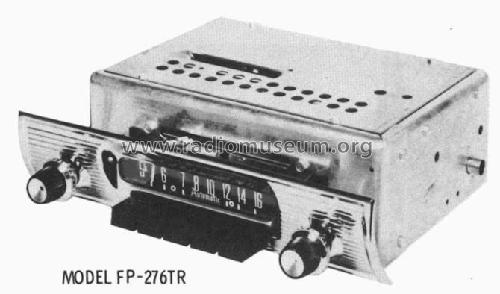 FP-276TR ; Automatic Radio Mfg. (ID = 564863) Car Radio