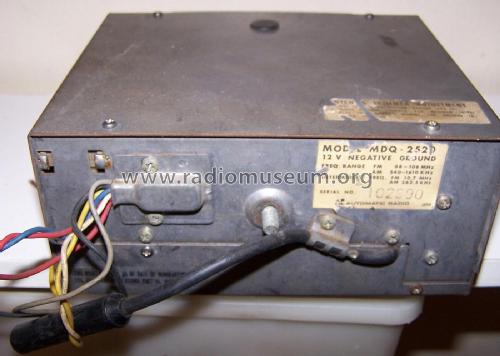 MDQ-2520; Automatic Radio Mfg. (ID = 2888193) Car Radio