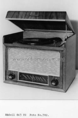 Grammo-Kombi 843G; Autophon AG inkl. (ID = 1036990) Radio