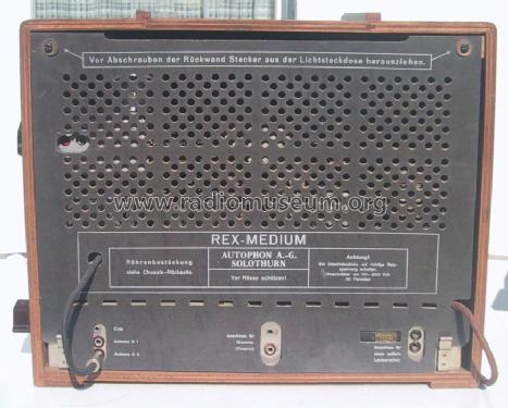Rex-Medium ; Autophon AG inkl. (ID = 12905) Radio