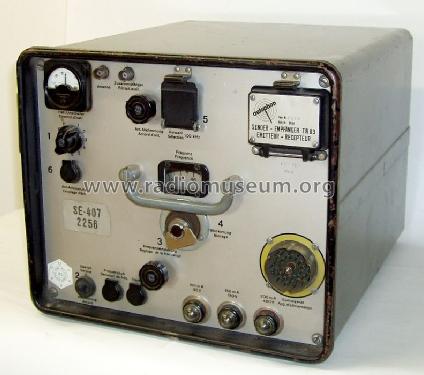 Sender - Empfänger TR-83; Autophon AG inkl. (ID = 306334) Mil TRX