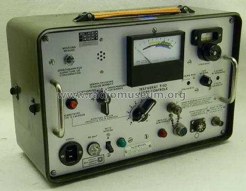 Testgerät für Handfunkgeräte T-112; Autophon AG inkl. (ID = 811596) Equipment